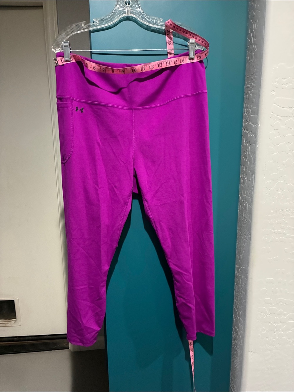 Under Armour Women’s Bright Magenta Active Leggings